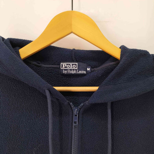 ポロバイラルフローレン Polo by RALPH LAUREN ポニー刺繍 フリースプルオーバージップアップパーカー メンズ import:M