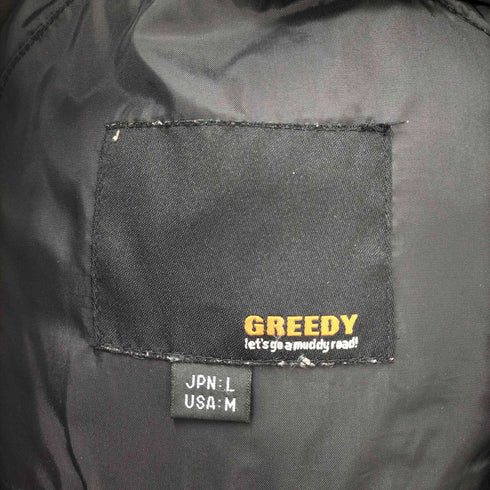 GREEDY ワッペンデザイン中綿ジャケット メンズ L