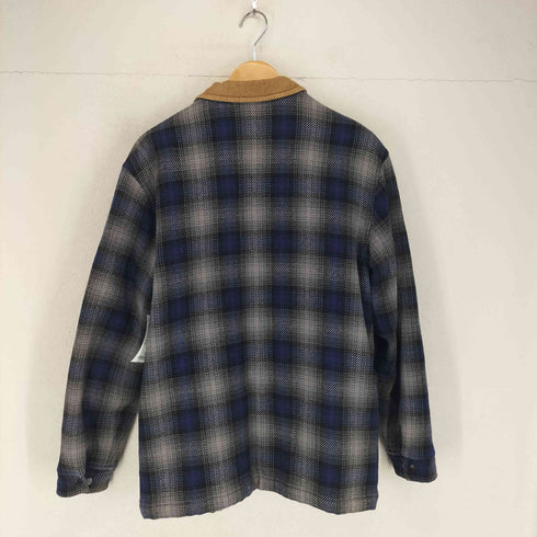 ベアー Bear SURF 襟コーデュロイオンブレチェックジップジャケット メンズ M