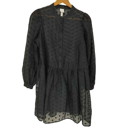 エイチアンドエム H&M ドット柄 チュール ワンピース レディース import:S