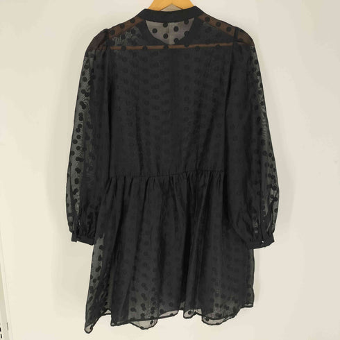 エイチアンドエム H&M ドット柄 チュール ワンピース レディース import:S