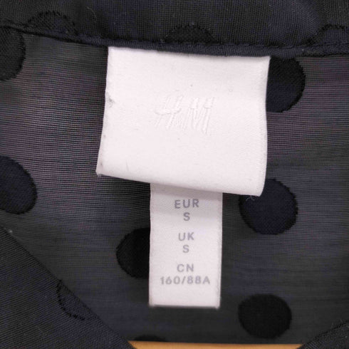 エイチアンドエム H&M ドット柄 チュール ワンピース レディース import:S