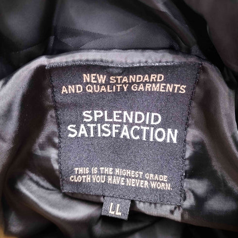 SPLENDID SATISFACTION カモ柄中綿ジャケット メンズ LL