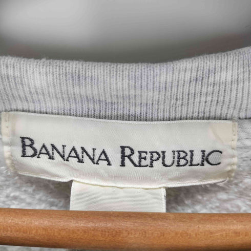 バナナリパブリック BANANA REPUBLIC 90s ロゴプリントクルーネックスウェット メンズ import:L