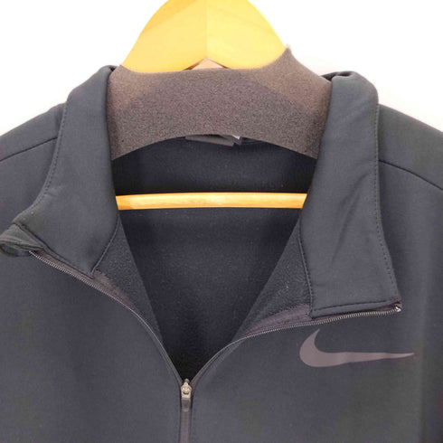 ナイキ NIKE DRI-FIT logo Colorblock Stand Collar Knit メンズ XXL