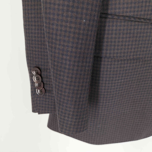 サヴィルロウ SAVILE ROW GUY DORMEIUL ウール100% ギンガムチェック テーラードジャケット メンズ 94-84-165