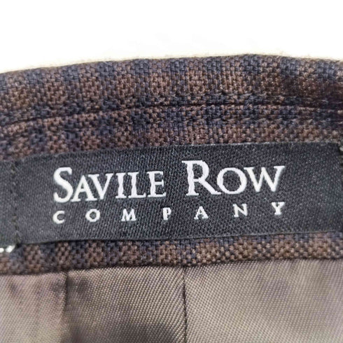 サヴィルロウ SAVILE ROW GUY DORMEIUL ウール100% ギンガムチェック テーラードジャケット メンズ 94-84-165