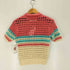VOLTAGE CONTROL FILTER MESH BORDER KNIT POLO レディース FREE