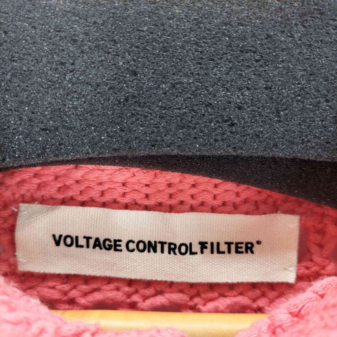 VOLTAGE CONTROL FILTER MESH BORDER KNIT POLO レディース FREE
