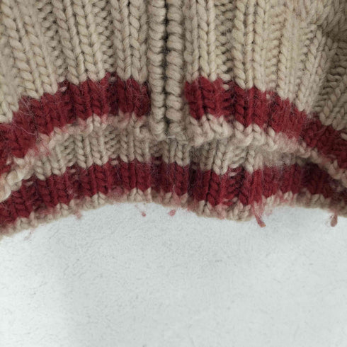 MACHOPE カウチンニット メンズ L