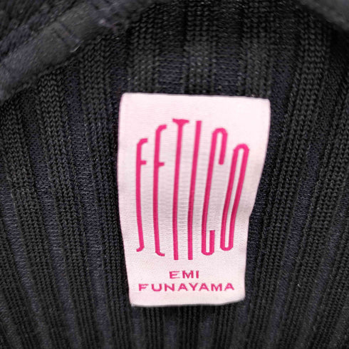 FETICO STRIPE KNIT CARDIGAN レディース FREE