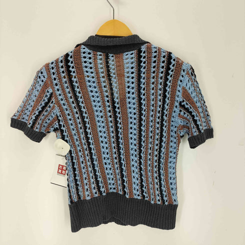 メゾンスペシャル MAISON SPECIAL Striped Knit Shirt レディース FREE