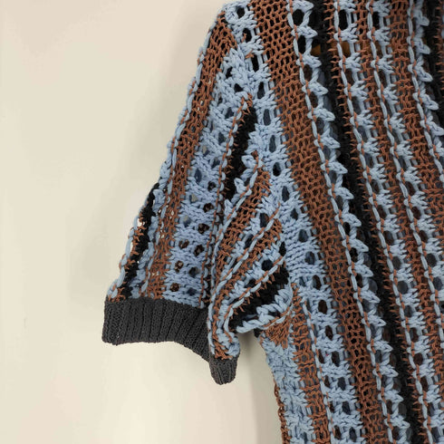 メゾンスペシャル MAISON SPECIAL Striped Knit Shirt レディース FREE