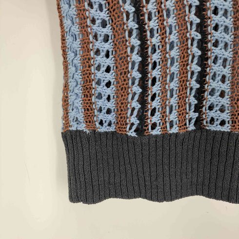 メゾンスペシャル MAISON SPECIAL Striped Knit Shirt レディース FREE
