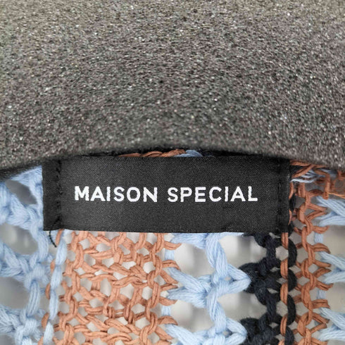 メゾンスペシャル MAISON SPECIAL Striped Knit Shirt レディース FREE