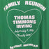 90S USA製 JERZEESボディ FAMILY REUNION ファミリー リユニオン プリントTシャツ メンズ import:XXL