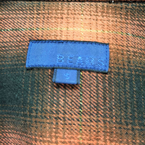 ビームス BEAMS オンブレチェックシャツ メンズ S