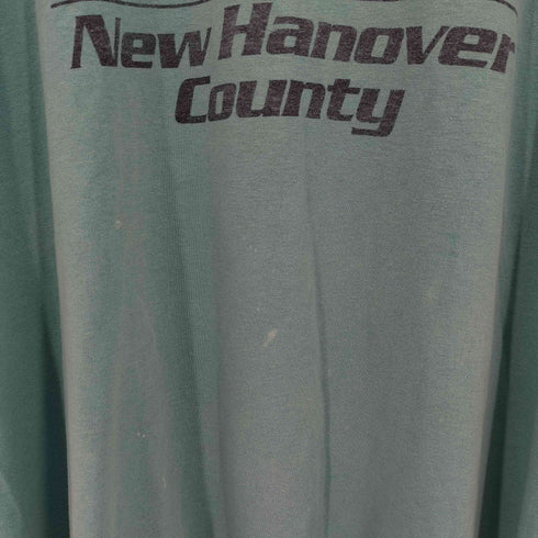 90S USA製 Hanes ボディノースカロライナ州 ニューノーバー群 Tシャツ メンズ