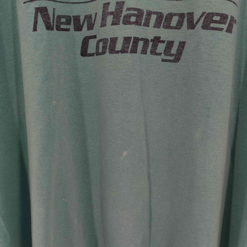90S USA製 Hanes ボディノースカロライナ州 ニューノーバー群 Tシャツ メンズ