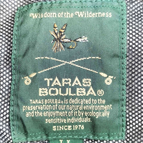 タラスブルバ TARAS BOULBA E.S.S ERGONOMIC SUPPORT SISTEM 比翼ジップ マルチポケット マウンテンパーカー メンズ LL