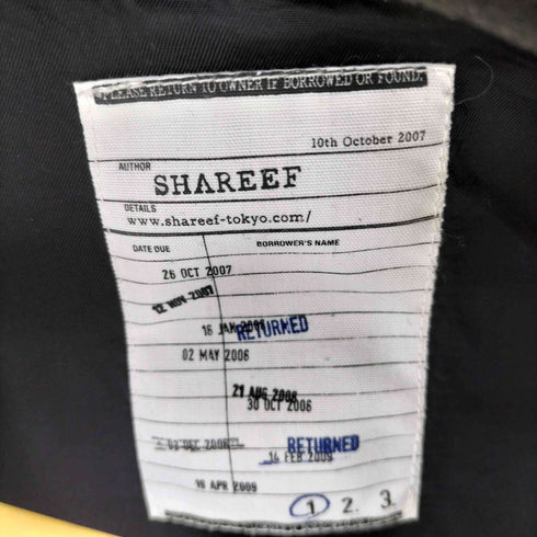 シャリーフ SHAREEF EX.BACK PRINT BEST メンズ JPN:1