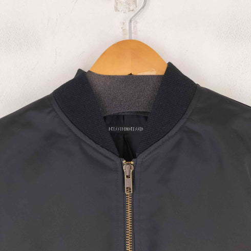 ドレスドアンドレスド DRESSEDUNDRESSED 刺繍ロゴ ロングブルゾン メンズ 4