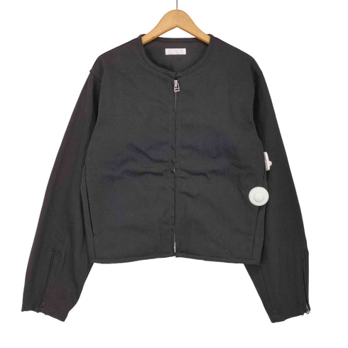 ロトル ROTOL 25AW DOUBLE SEAMS RIDERS JACKET コットン ノーカラー ライダースジャケット メンズ JPN:2