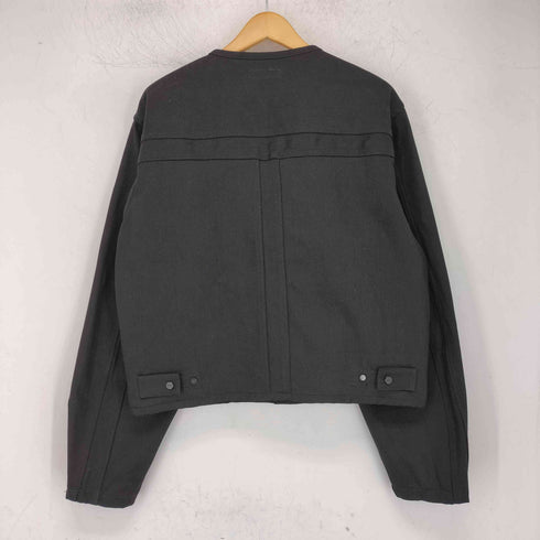 ロトル ROTOL 25AW DOUBLE SEAMS RIDERS JACKET コットン ノーカラー ライダースジャケット メンズ JPN:2