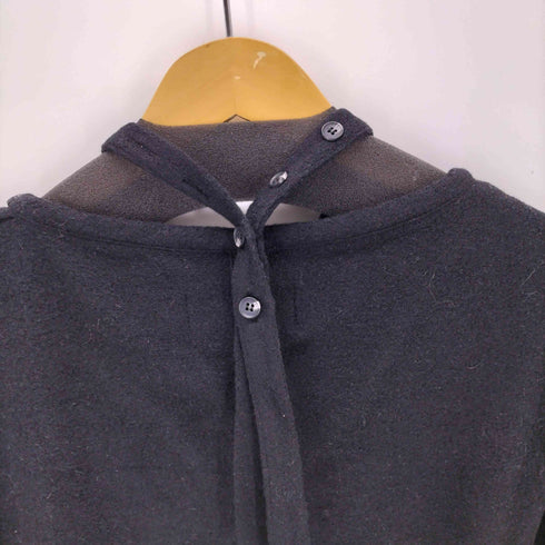 ヴィアヴァンダ viavanda BUTTON HALTER NECK TOP レディース FREE