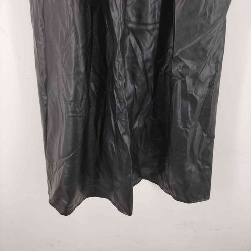ザラ ZARA フェイクレザー キャミワンピース レディース import:XS