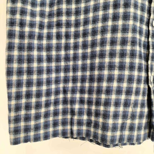 ヒンソン HINSON 25aw レギュラーカラー ロングスリーブ フランネルシャツ メンズ JPN:M