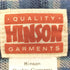 ヒンソン HINSON 25aw レギュラーカラー ロングスリーブ フランネルシャツ メンズ JPN:M