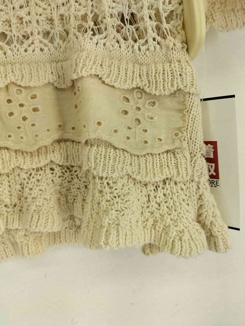 ザラ ZARA レース編み サマーニット レディース JPN:S