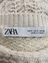 ザラ ZARA レース編み サマーニット レディース JPN:S