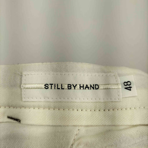 スティルバイハンド STILL BY HAND キュプラ混イージーテーパードデニム メンズ 48