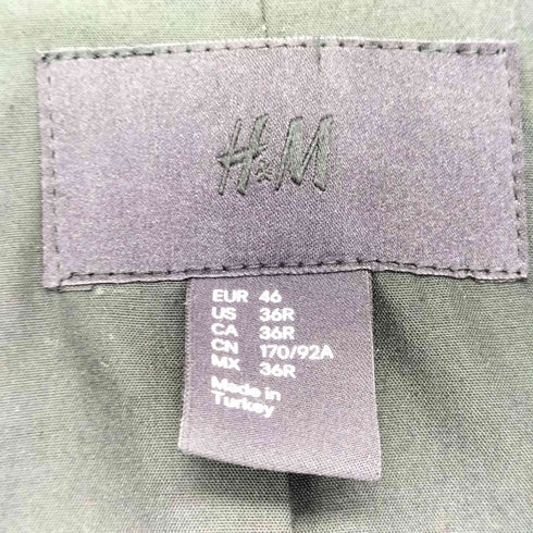 エイチアンドエム H&M コーティングテーラードジャケット メンズ EUR:46