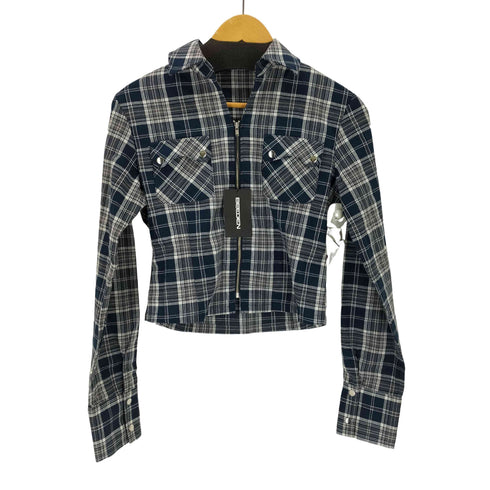 BEEDEN COMPACT ZIP UP CHECK SHIRT レディース FREE