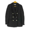 ザラ ZARA ビジューボタン ツイード ダブルテーラードジャケット レディース import:S