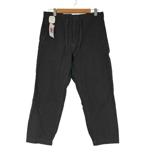 スティルバイハンド STILL BY HAND ヘリンボーン柄 ウールコットンイージーパンツ クロップド メンズ 48