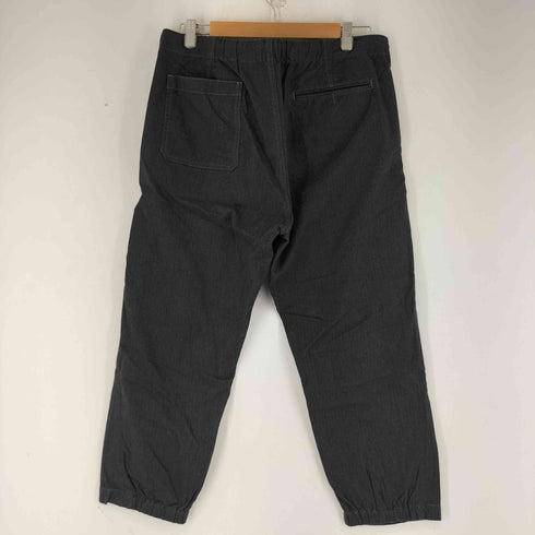スティルバイハンド STILL BY HAND ヘリンボーン柄 ウールコットンイージーパンツ クロップド メンズ 48