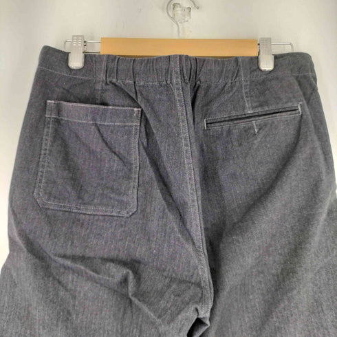 スティルバイハンド STILL BY HAND ヘリンボーン柄 ウールコットンイージーパンツ クロップド メンズ 48