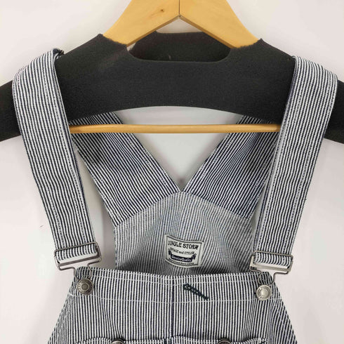 Quintetto DENIM ヒッコリーオーバーオール メンズ