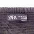 ザラ ZARA スクエアネック パフスリーブロングワンピース レディース import:XS