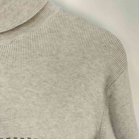 エディーバウアー Eddie Bauer 00S タートルネック 刺繍 カットソー レディース import:L