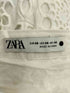 ザラ ZARA ホワイトレーススカート レディース JPN:XS
