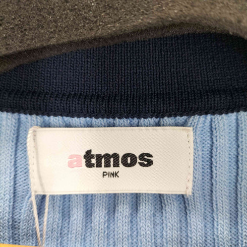 アトモスピンク ATMOS PINK チア リブニット ポロシャツ レディース JPN:M