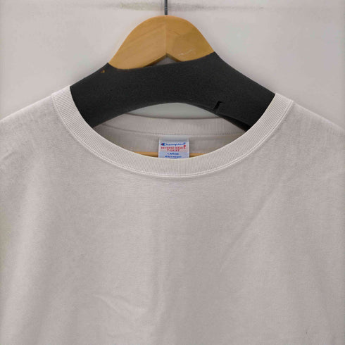 チャンピオン Champion REVERSE WEAVE リバースウィーブ 袖アップリケ 長袖 Tシャツ カットソー ロンT メンズ import:L