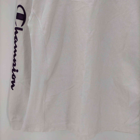 チャンピオン Champion REVERSE WEAVE リバースウィーブ 袖アップリケ 長袖 Tシャツ カットソー ロンT メンズ import:L