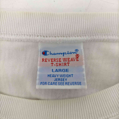 チャンピオン Champion REVERSE WEAVE リバースウィーブ 袖アップリケ 長袖 Tシャツ カットソー ロンT メンズ import:L