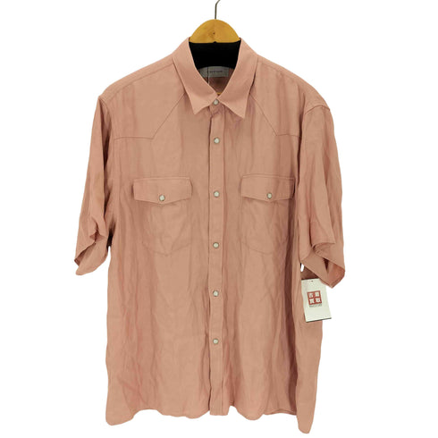 アダムエロペ Adam et Rope ウエスタンショートスリーブシャツ メンズ JPN:L